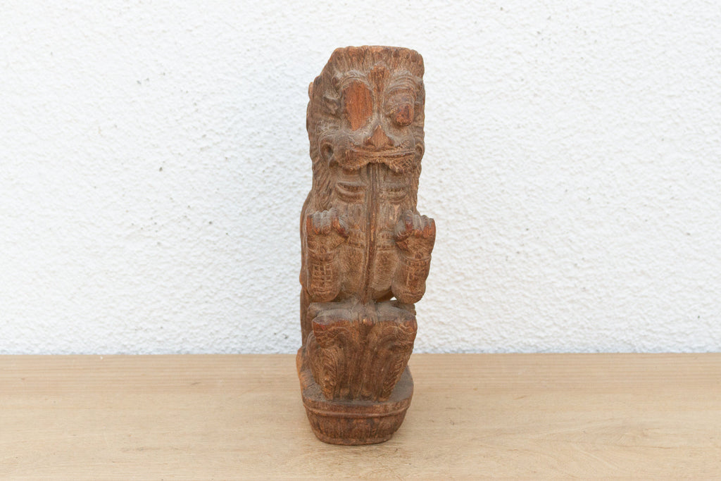 Striking Antique Yali Architectural Corbel