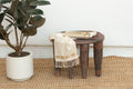 Vintage Nupe Oval Small Coffee Table