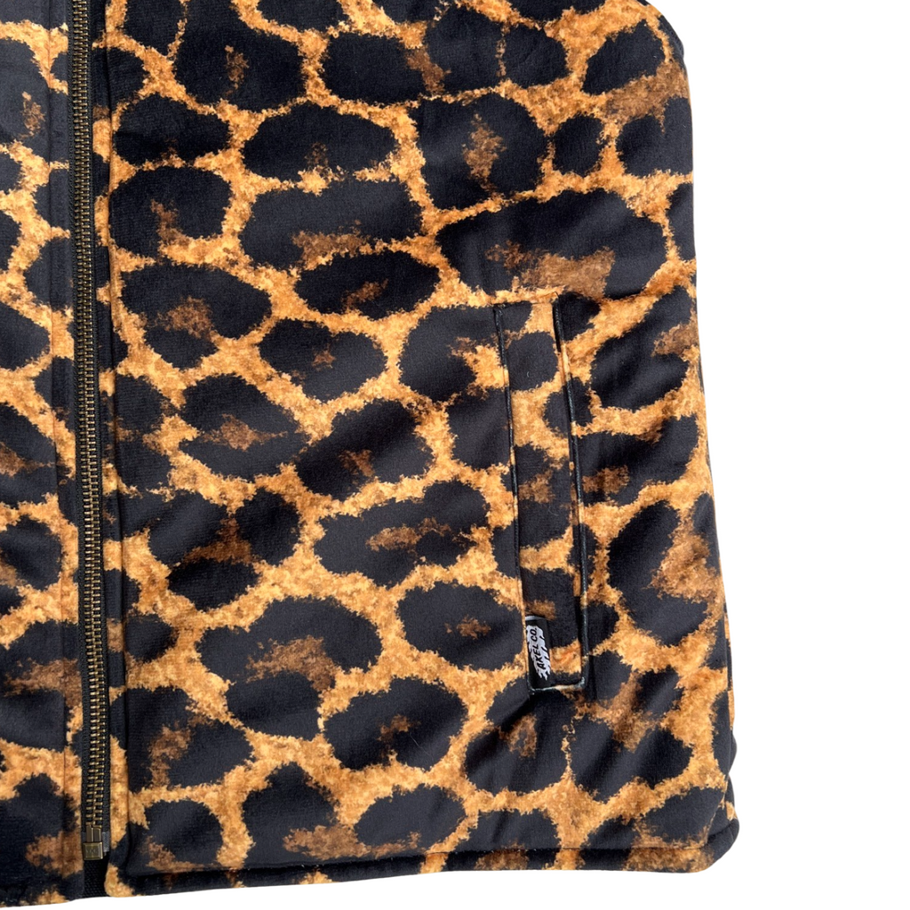 Leopard Motorcycle Vest