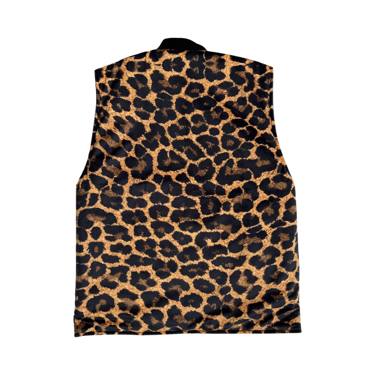Leopard Motorcycle Vest