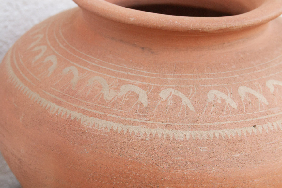 Vintage Thai Terracotta Water Jar
