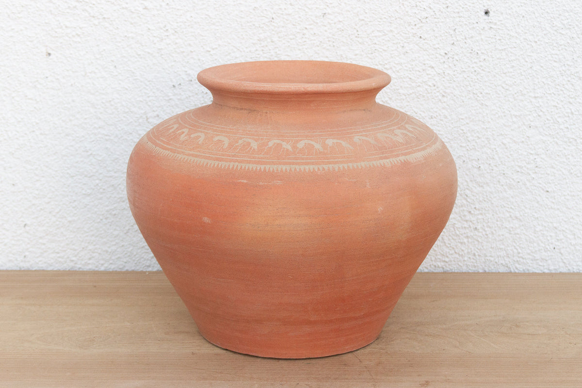 Vintage Thai Terracotta Water Jar