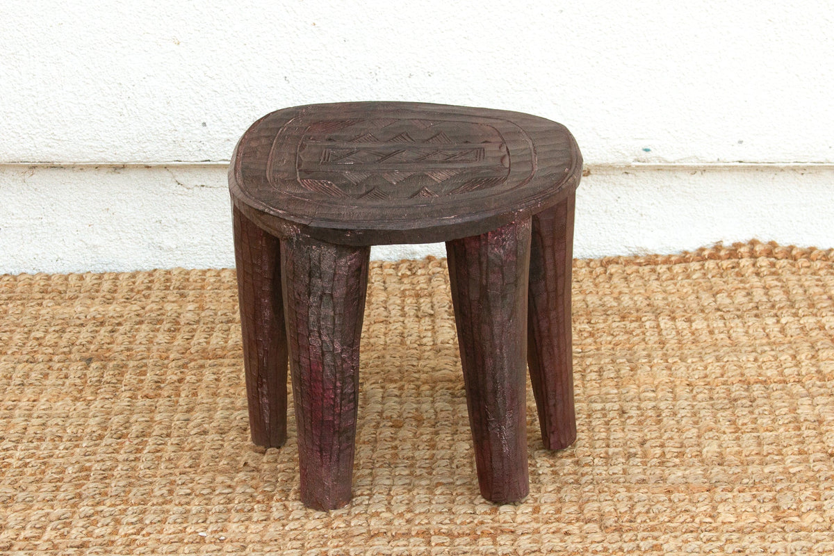 Dark Wood Small Nupe Coffee Table