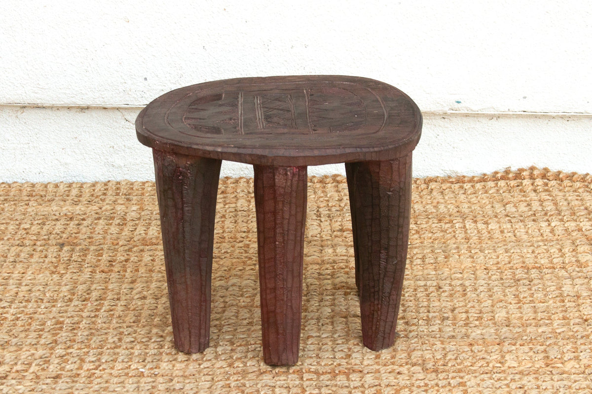 Dark Wood Small Nupe Coffee Table