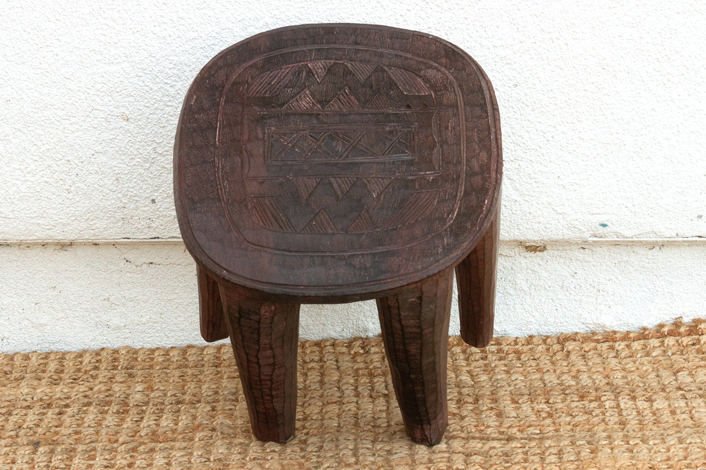Dark Wood Small Nupe Coffee Table