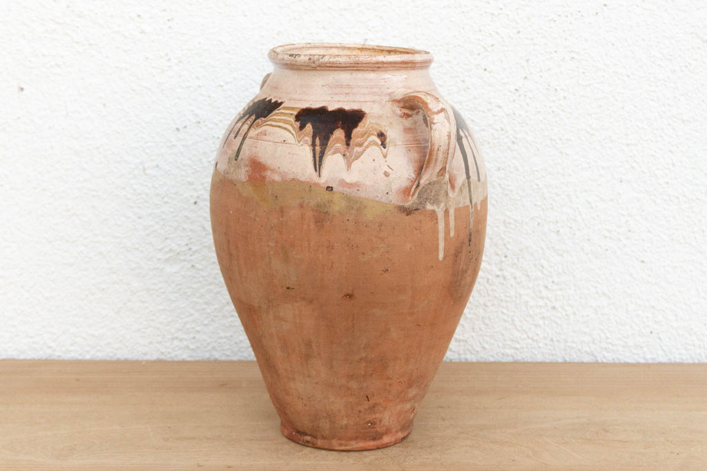 French Drip Glaze Confit Pot