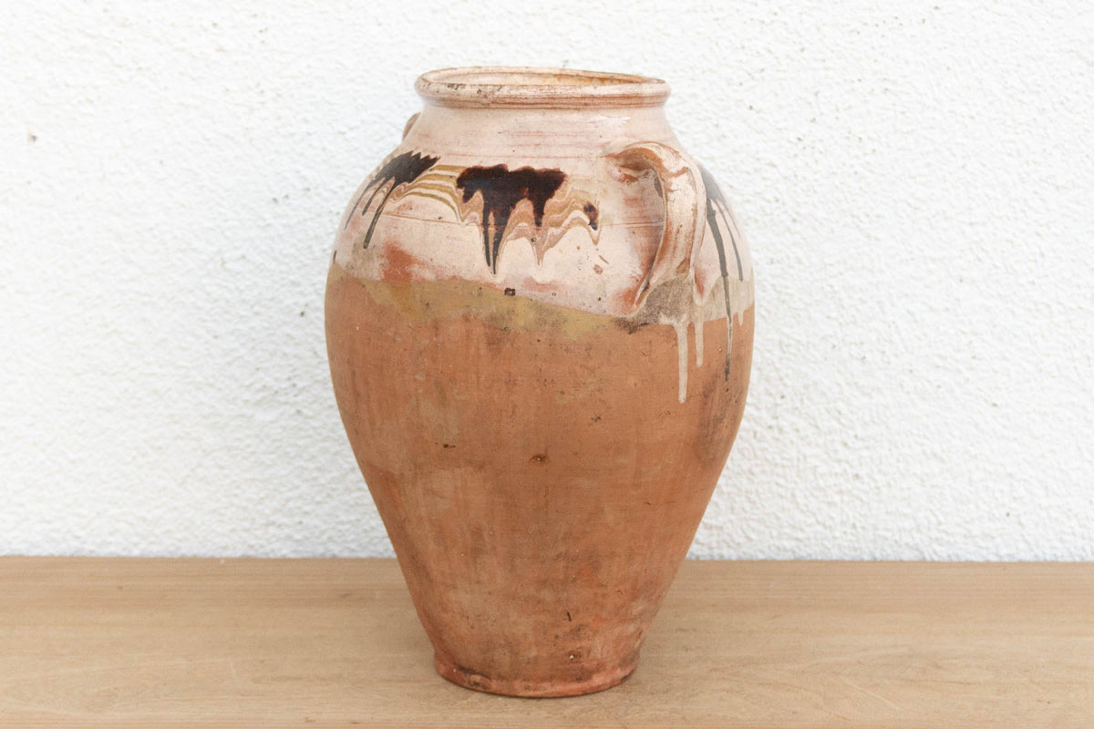French Drip Glaze Confit Pot