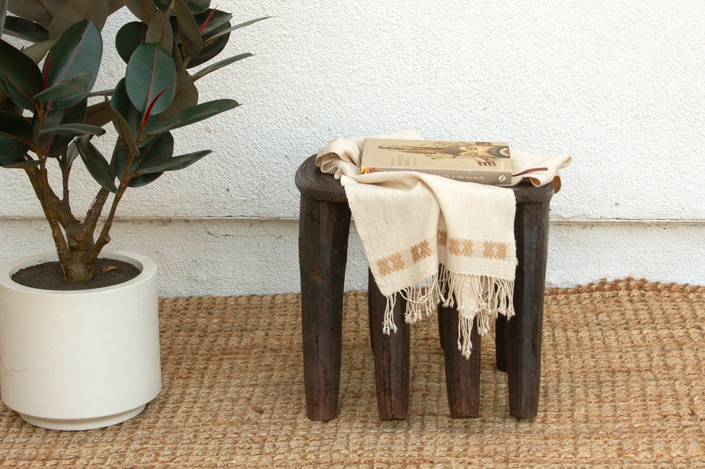 Charming Old African Nupe Side Table