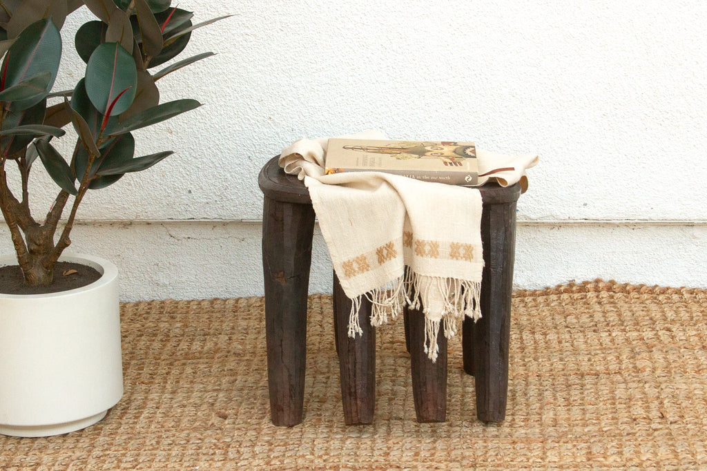 Charming Old African Nupe Side Table