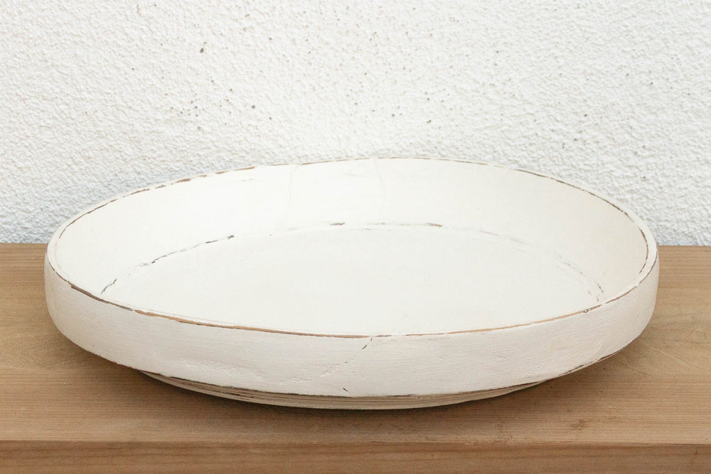 Tibetan Turned Wood Dough Tray