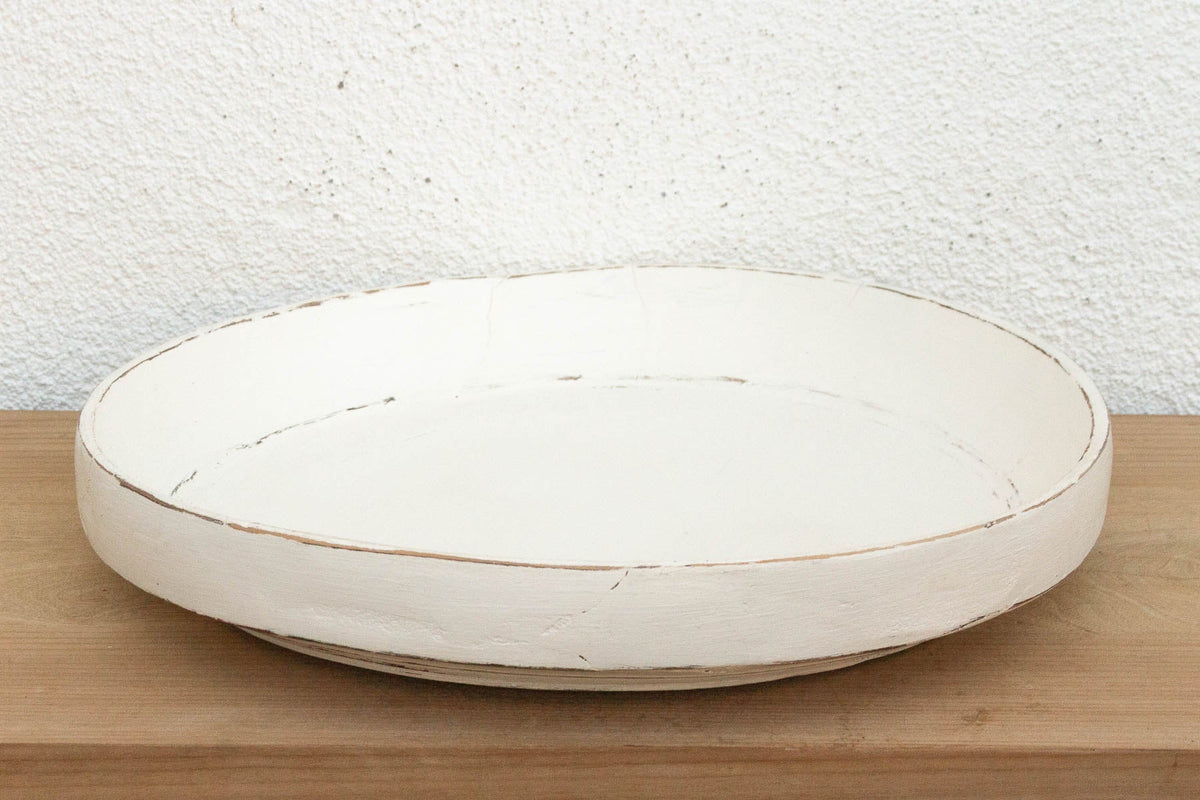 Tibetan Turned Wood Dough Tray