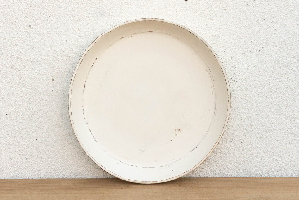 Tibetan Turned Wood Dough Tray