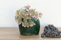 Vintage Sapphire Ceramic Pot