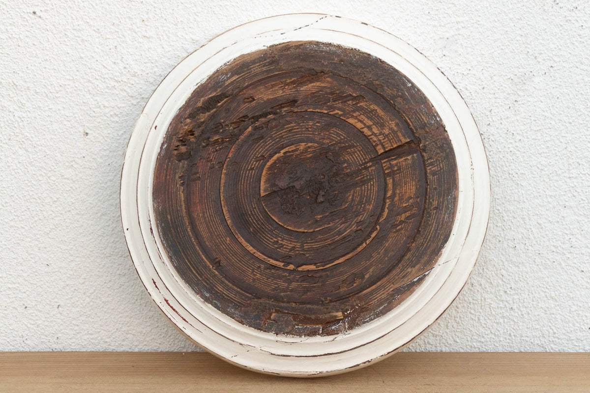 Tibetan Turned Wood Dough Tray