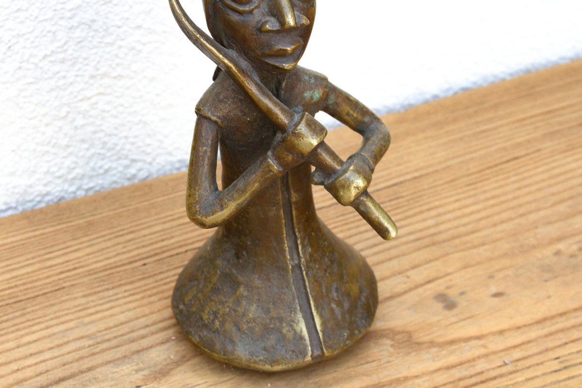 Early 20th Century Benin Style African Warrior