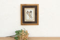 Vintage Indian Framed Art Ceremonial Crossed Swords