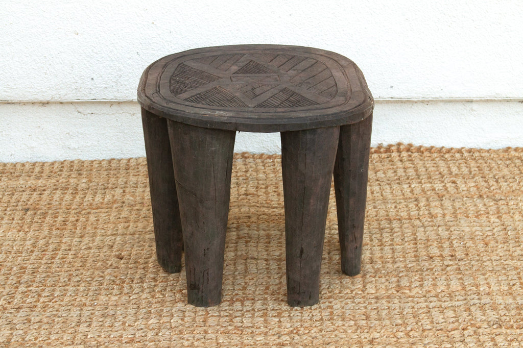 Original Nupe Carved Coffee Table