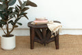 Antique Oval Shaped African Market Table
