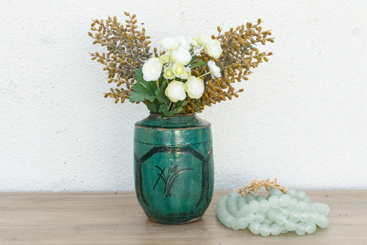 Meadow Forest Asian Vase
