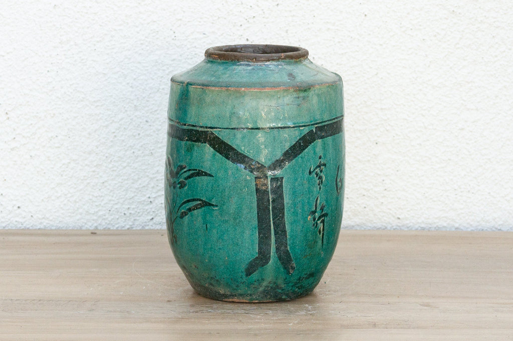 Meadow Forest Asian Vase