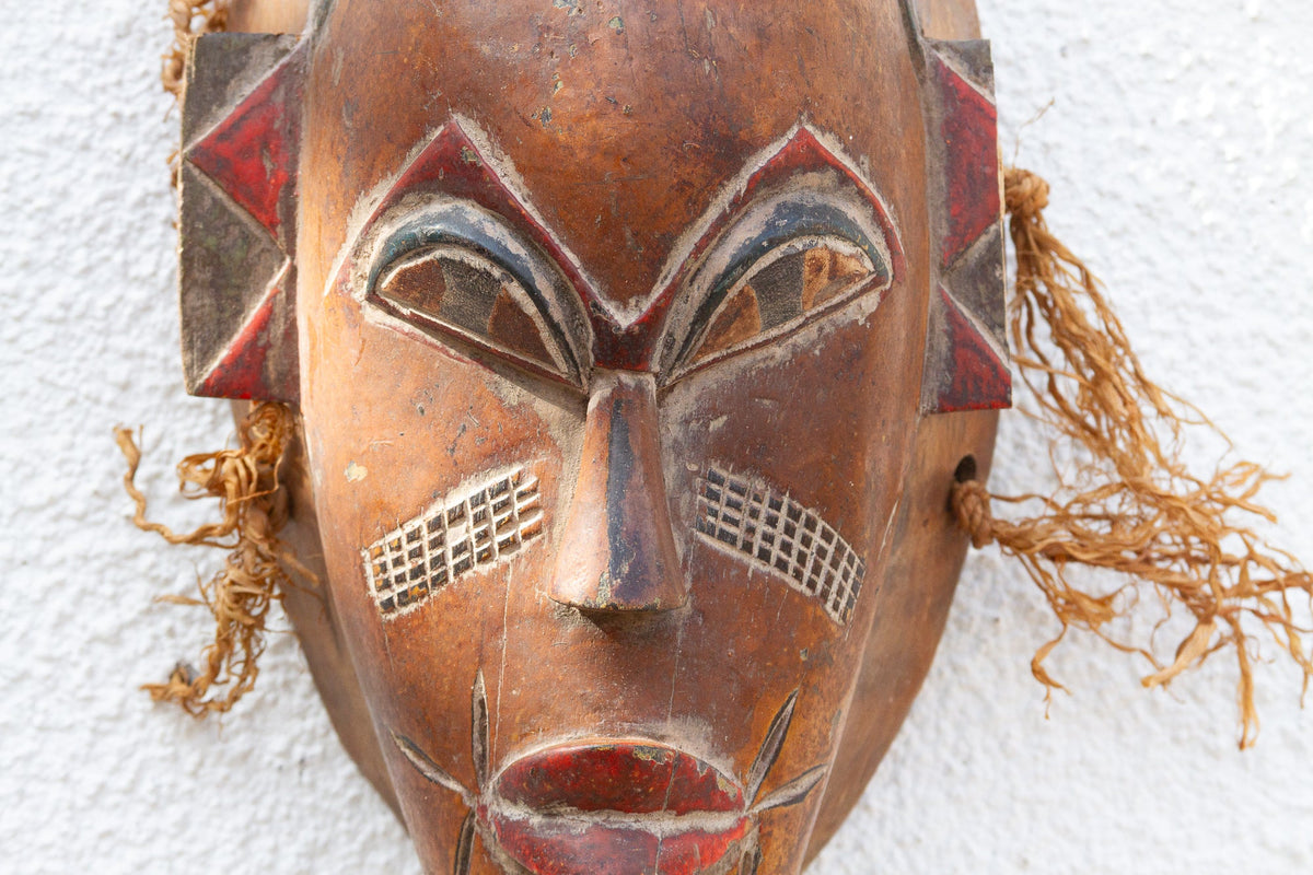 Elongated Spirit of the dance Baule Mask