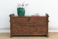 Antique Swat Valley Carved Chest Console