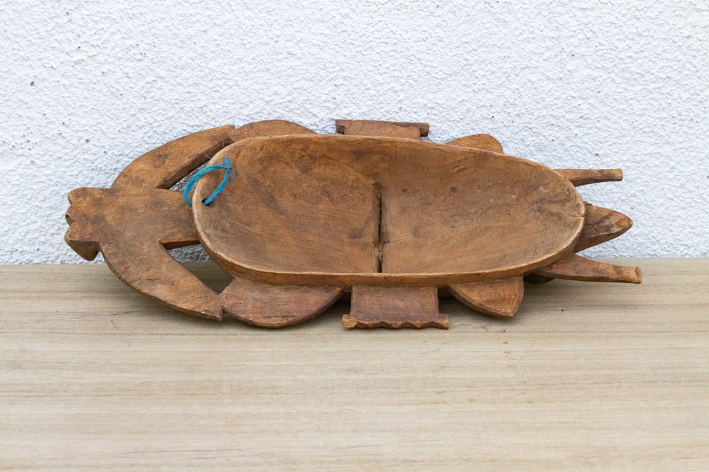 Vintage Fierce Guardian Senufo Mask