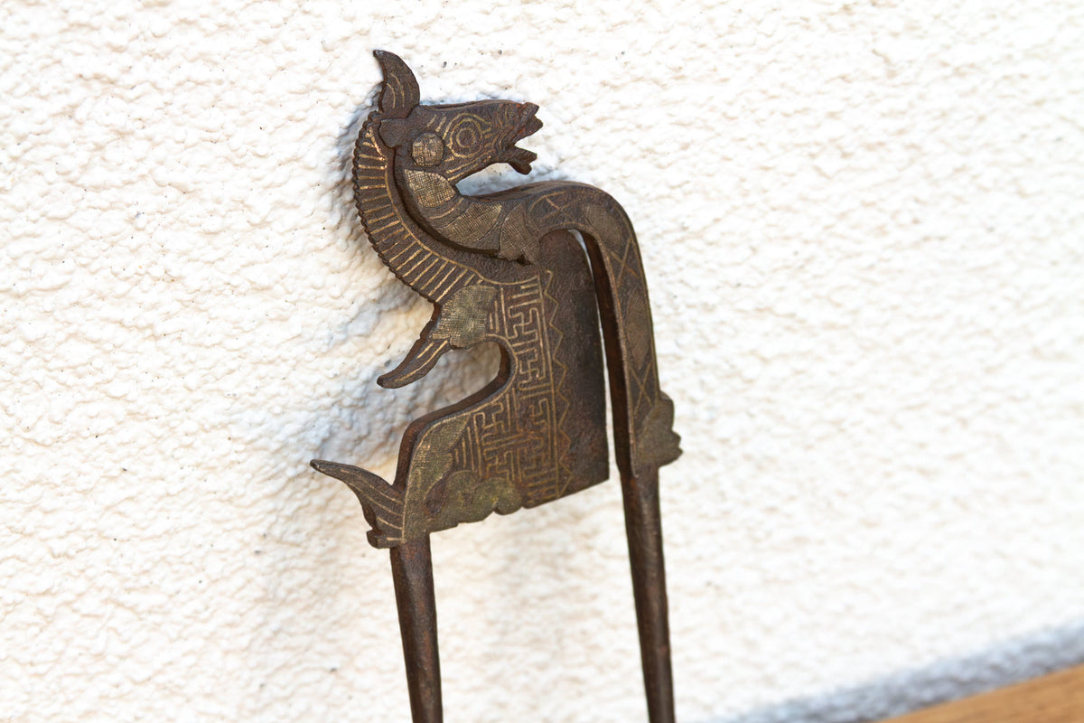 Antique Verdigris Metal Cutter