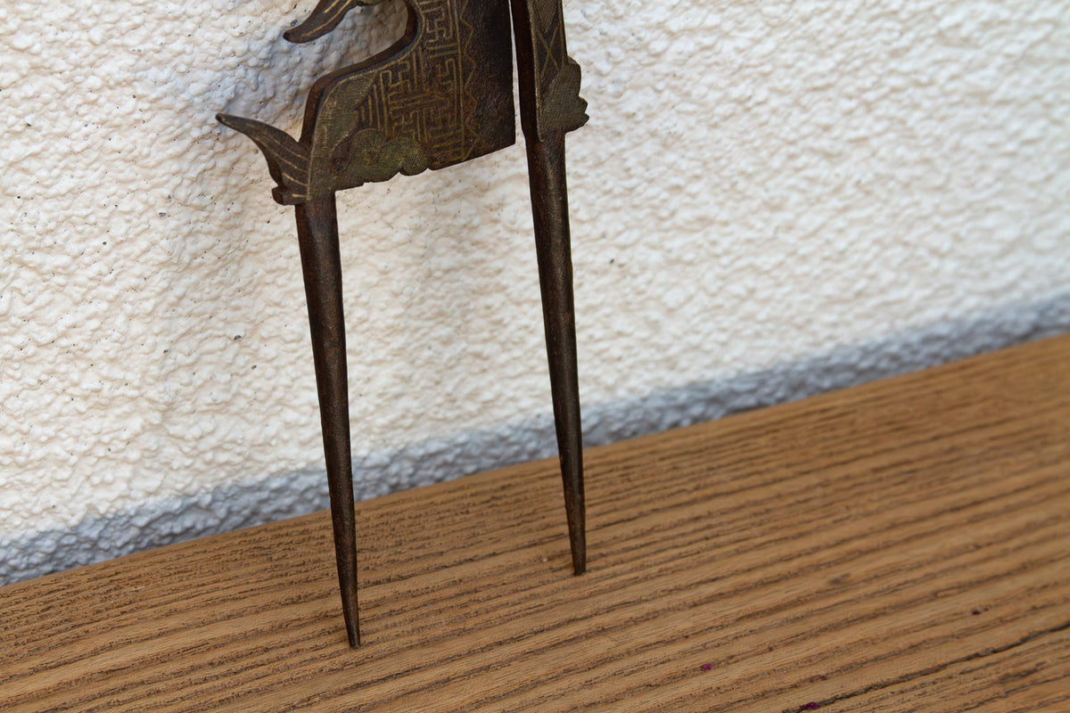 Antique Verdigris Metal Cutter