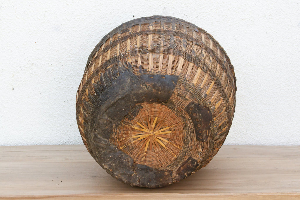 Rustic Wicker Primitive Basket