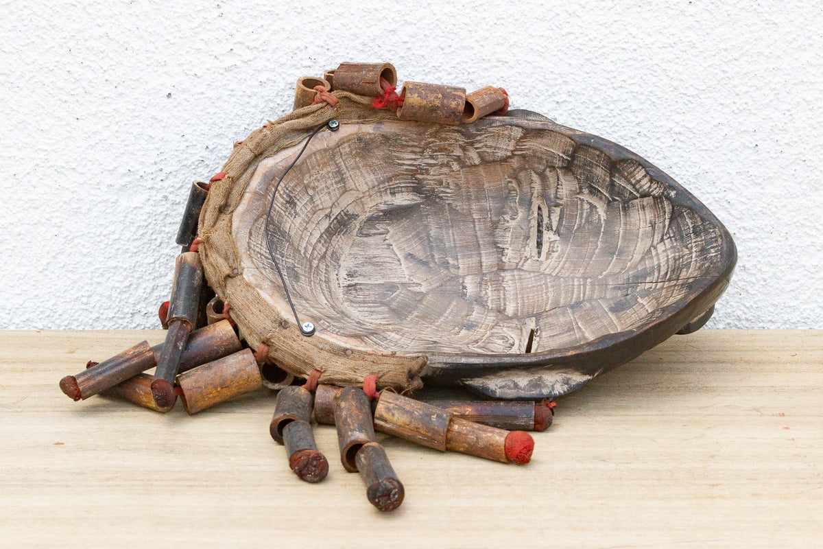 Carved African Guro Dream Weaver Mask