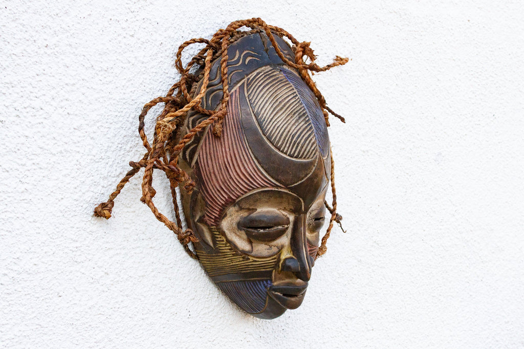 Vintage African Guro Ritual Mask