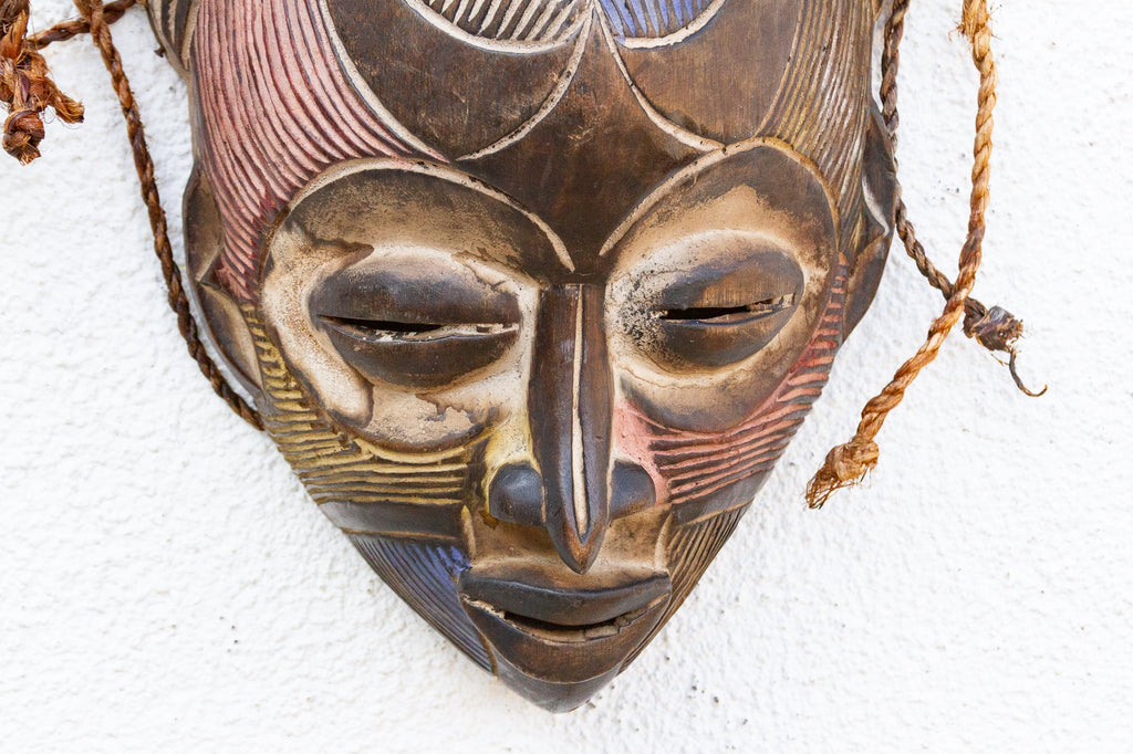 Vintage African Guro Ritual Mask