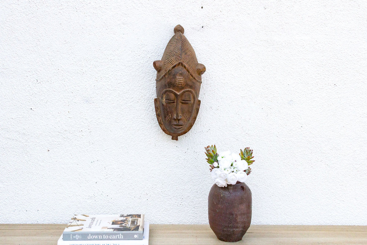 Carved Senufo Mask, Guardian of the Poro