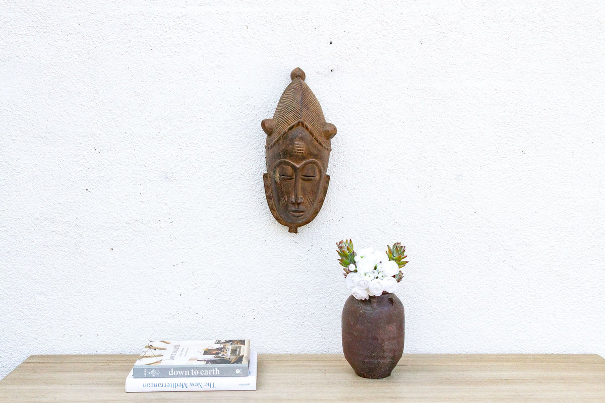 Carved Senufo Mask, Guardian of the Poro