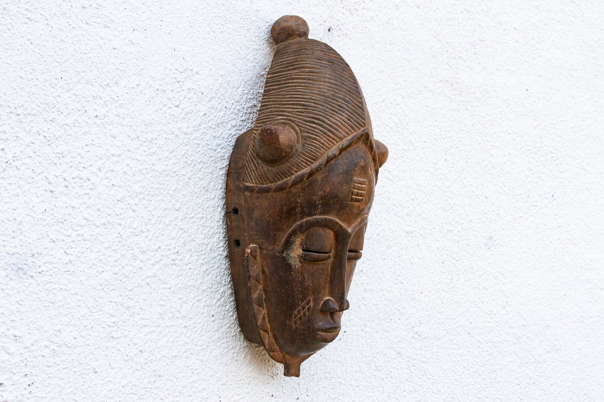 Carved Senufo Mask, Guardian of the Poro