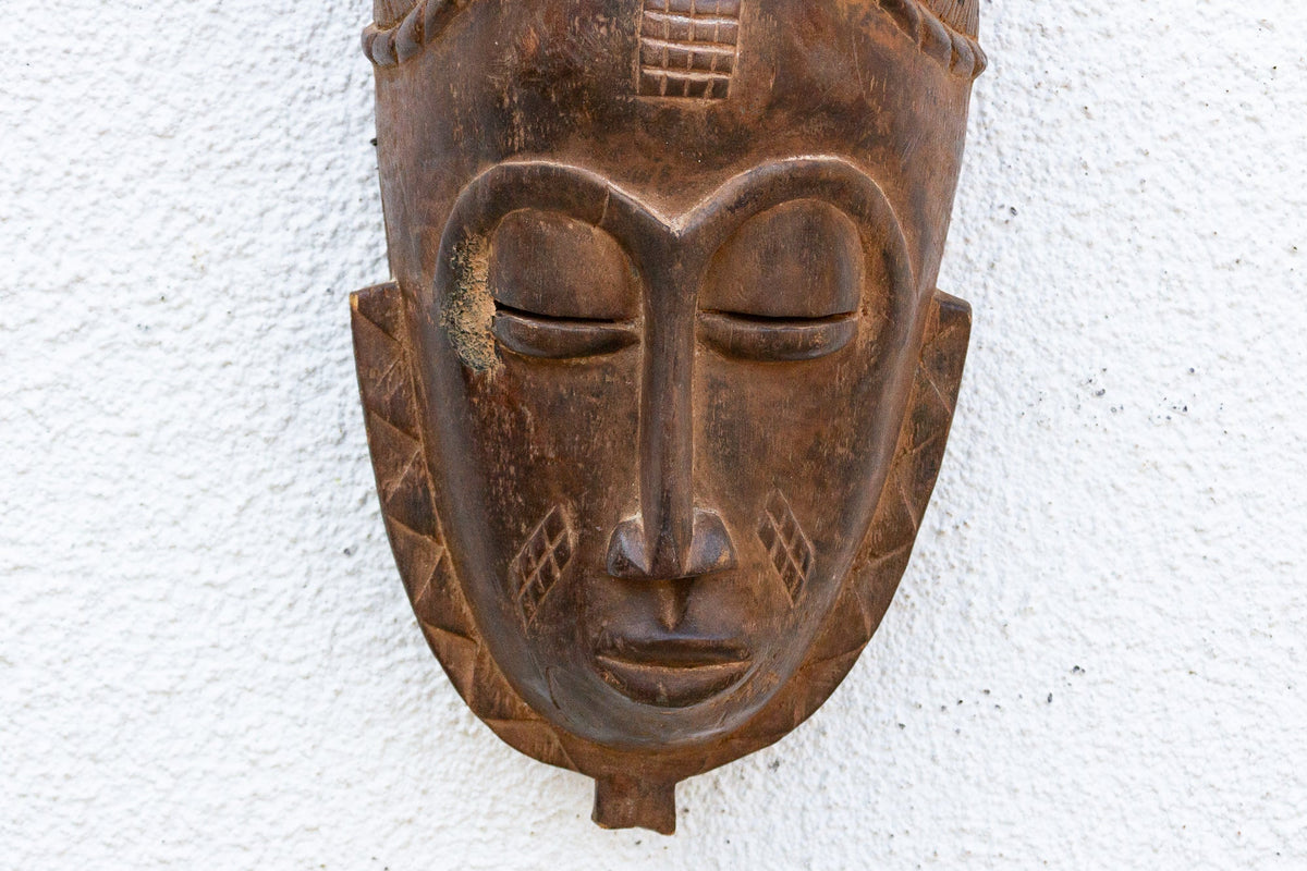 Carved Senufo Mask, Guardian of the Poro
