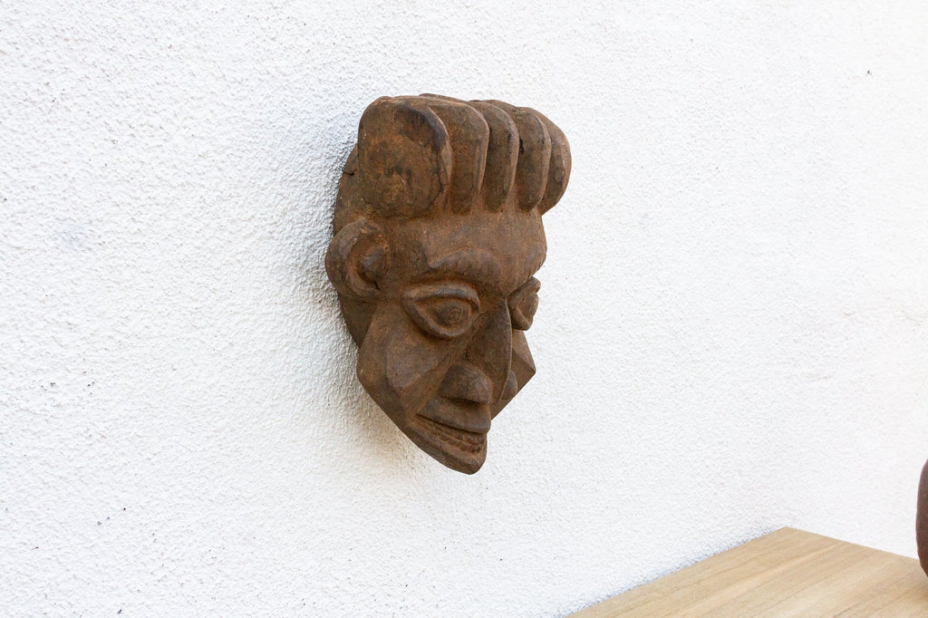 Primitive African Kwele Masquerade Art