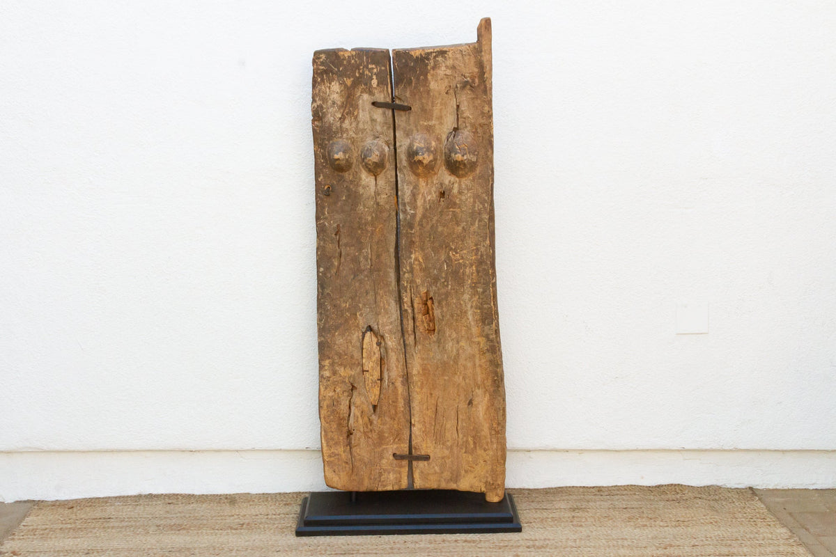Early 1800's Symbolic African Dogon Door