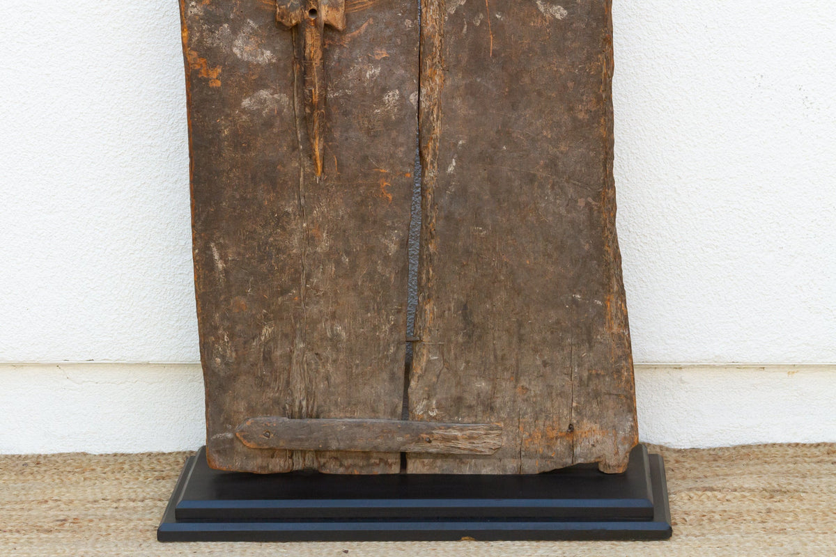 Ancient Primitive Bamana Ta-koy Lock African Door (Trade)