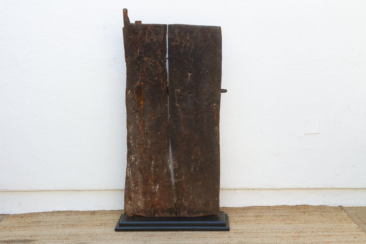 Ancient Primitive Bamana Ta-koy Lock African Door (Trade)