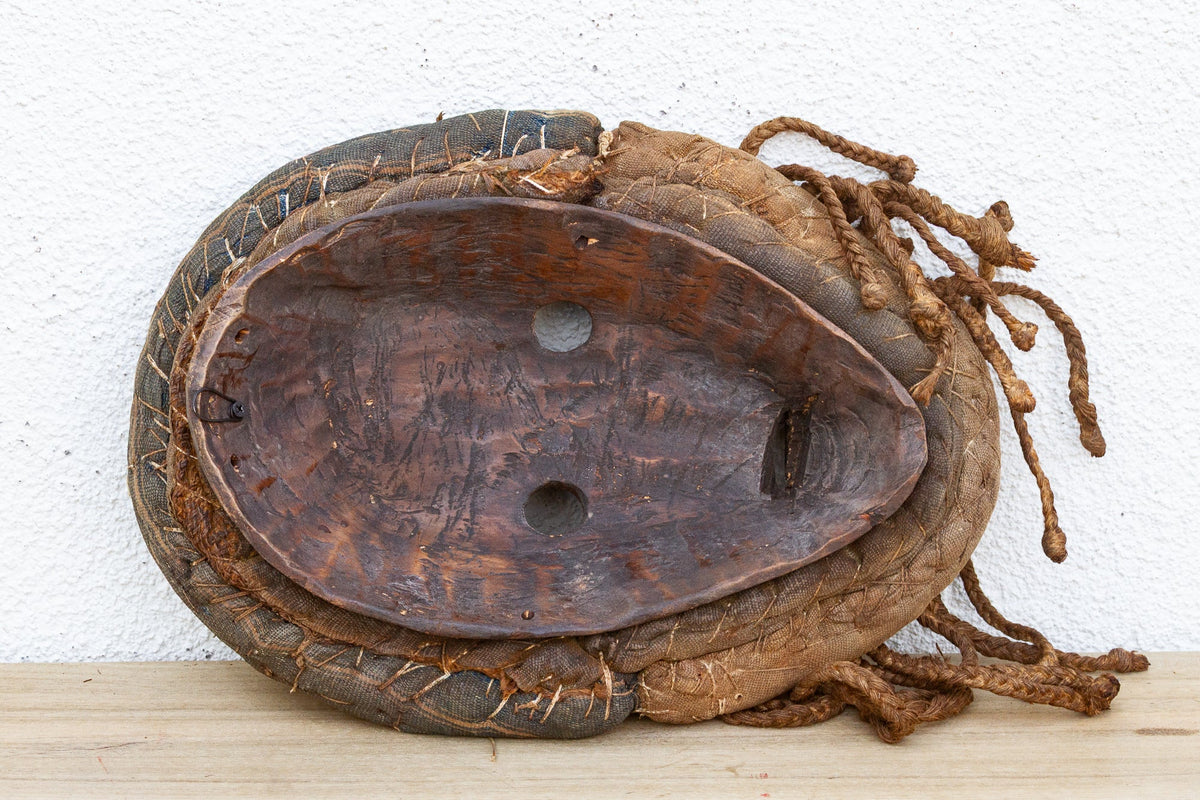 Original Ceremonial African Cowrie Mask