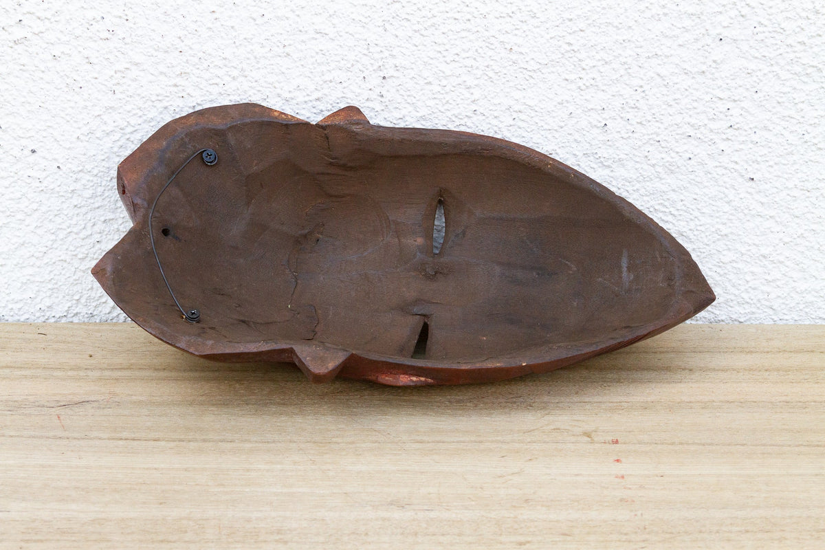 Forest Spirit, Carved Mask Wall Art