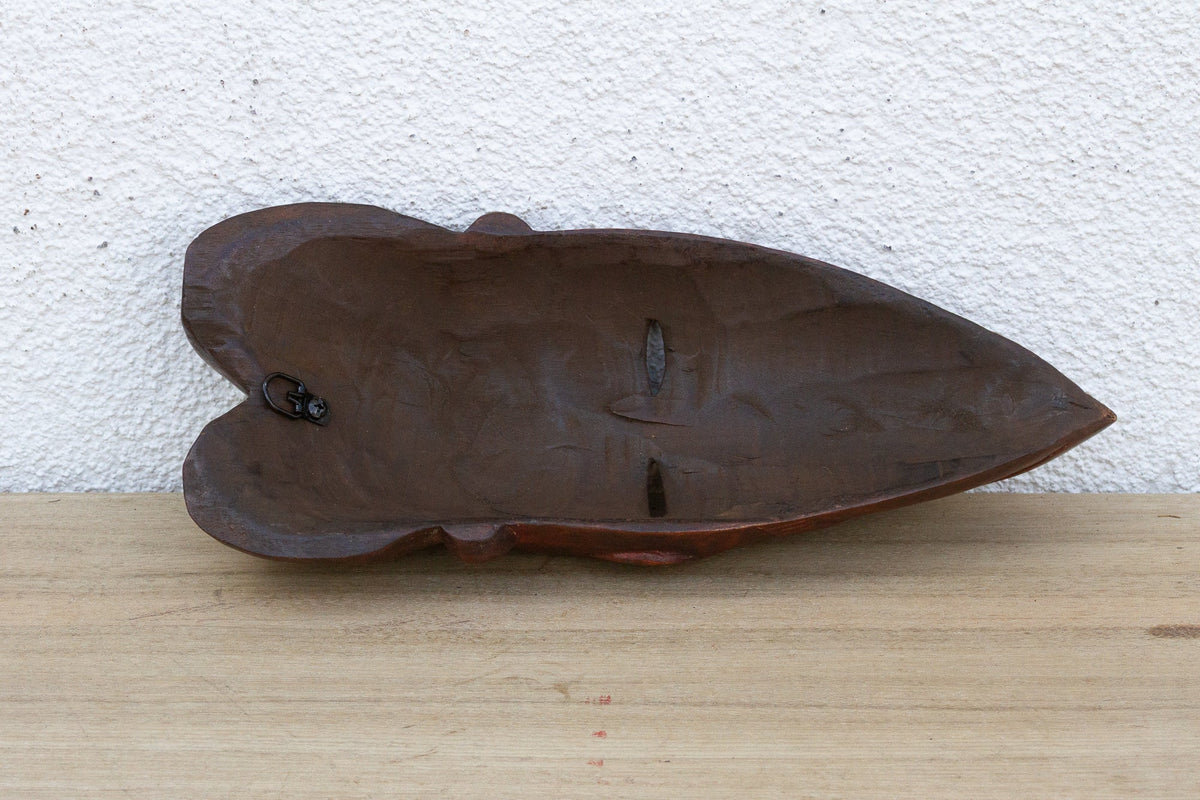 Ritual Crown, Carved Mask Wall Art