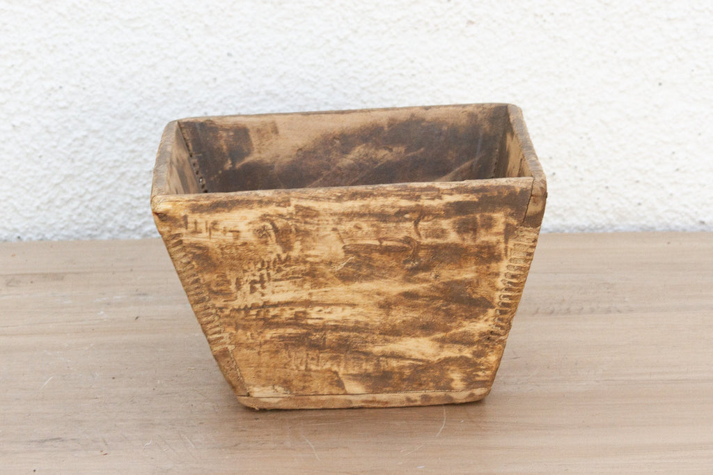 Small Vintage Harvest Wood Box