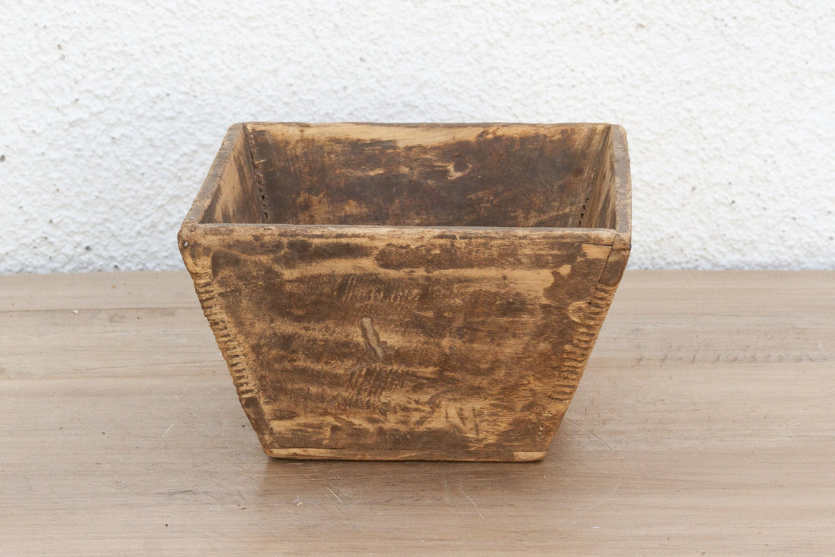 Small Vintage Harvest Wood Box