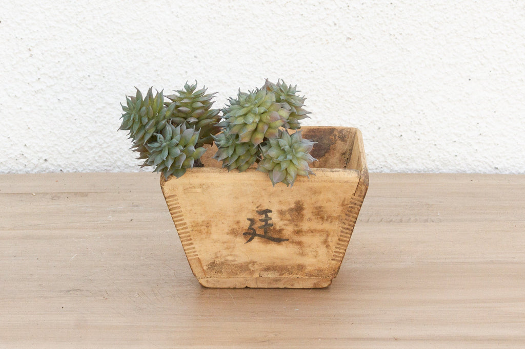 Small Hand-Hewn Chinese Bucket