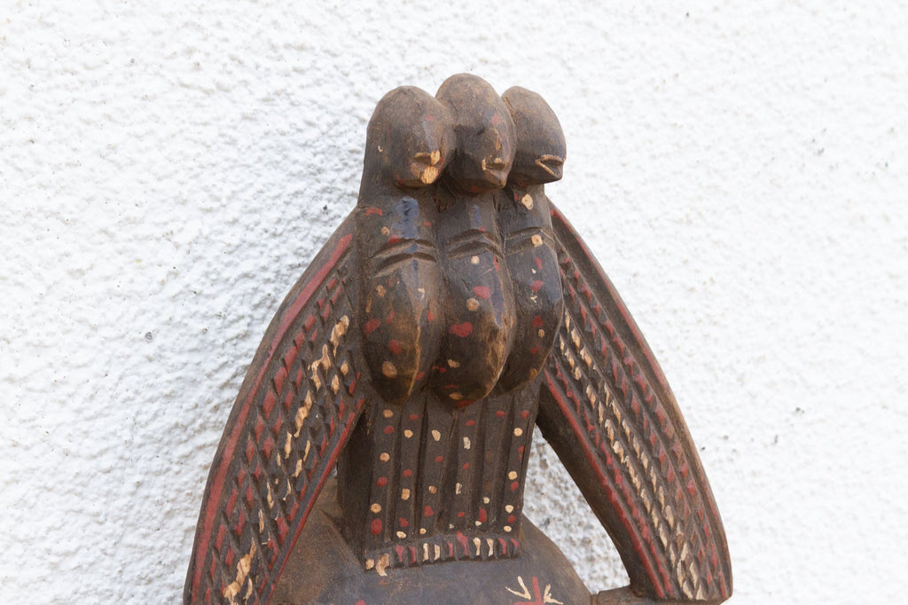 Avian Spirit African Painted Mask