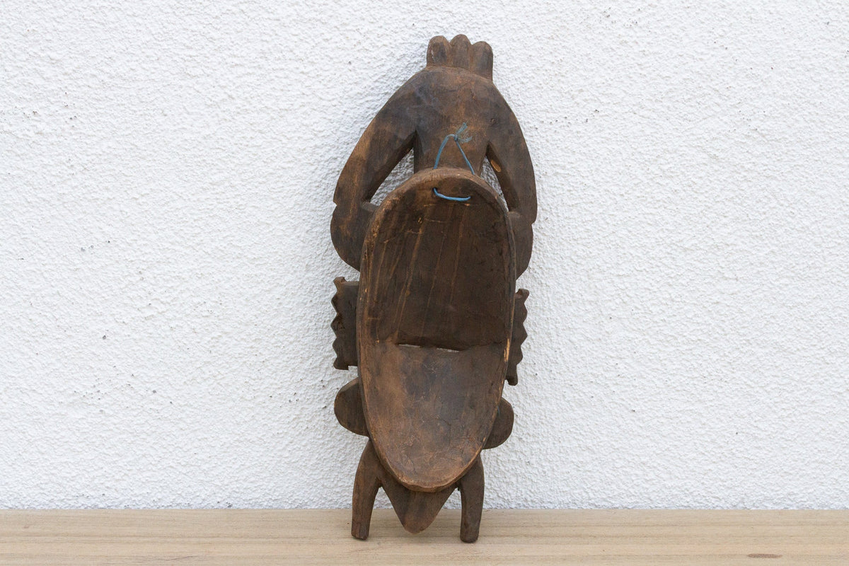 Avian Spirit African Painted Mask