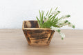 Distressed & Authentic Painted Grain Basket